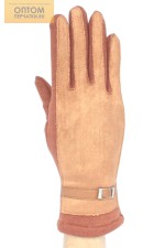 Перчатки женские замшевые  комбинированные