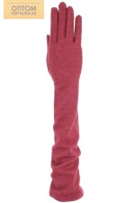 Перчатки женские кашемировые длинные