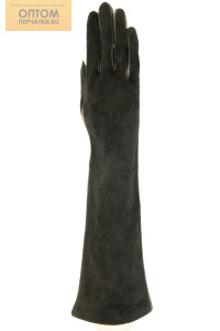 Перчатки женские длинные комбинированные