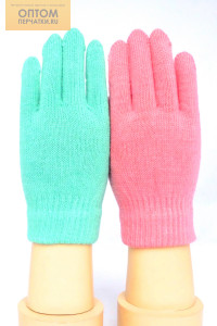 Перчатки детские (2-4г или 5-7л) трикотажные
