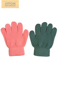 Перчатки детские (2-4г или 5-7л) трикотажные